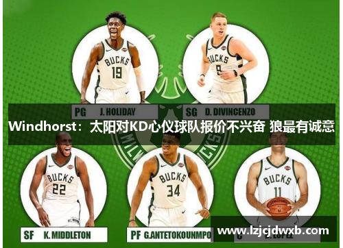 Windhorst：太阳对KD心仪球队报价不兴奋 狼最有诚意